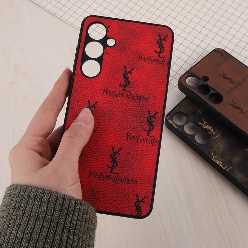 قاب چرمی YSL سامسونگ Galaxy A55 محافظ لنزدار