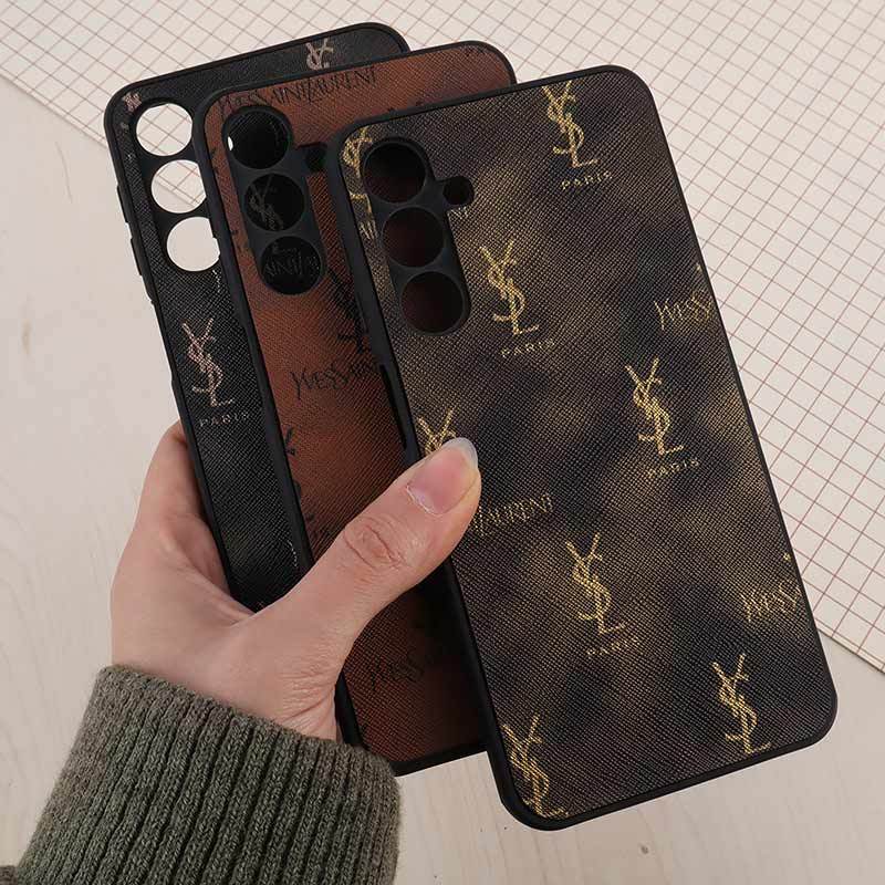 قاب چرمی YSL سامسونگ Galaxy A25 محافظ لنزدار