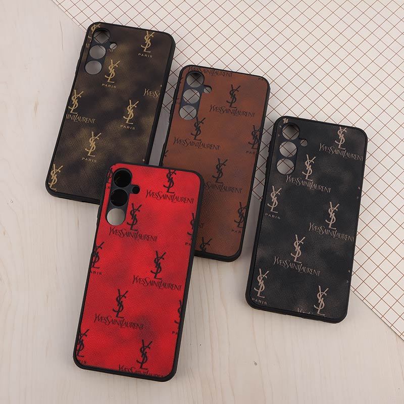 قاب چرمی YSL سامسونگ Galaxy A25 محافظ لنزدار