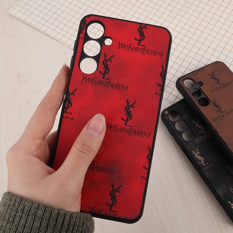 قاب چرمی YSL سامسونگ Galaxy A25 محافظ لنزدار