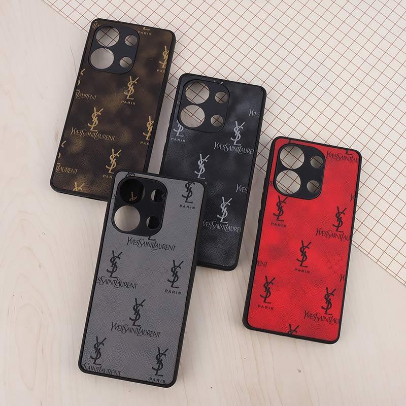 قاب چرمی YSL شیائومی Redmi Note 13 4G محافظ لنزدار
