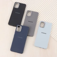 قاب چرمی ژله ای Leather سامسونگ Galaxy A51 4G لوگودار