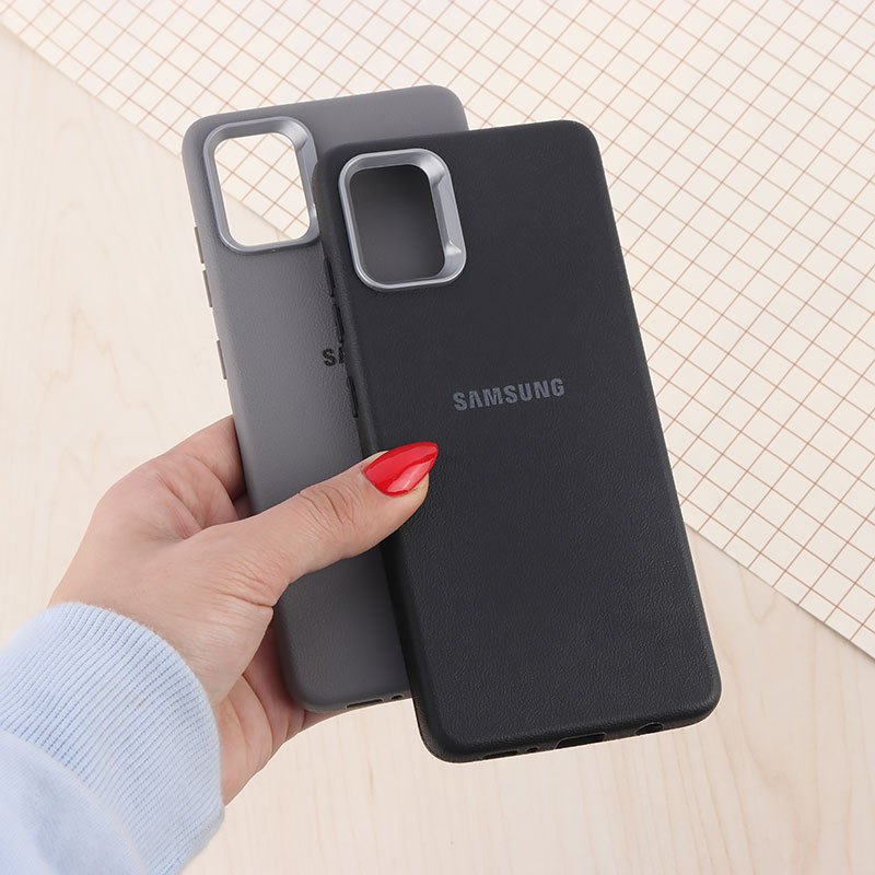 قاب چرمی ژله ای Leather سامسونگ Galaxy A51 4G