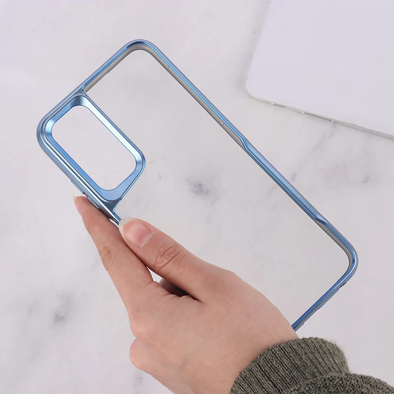 قاب ژله ای شفاف سامسونگ Galaxy A05s طرح تیتانیوم