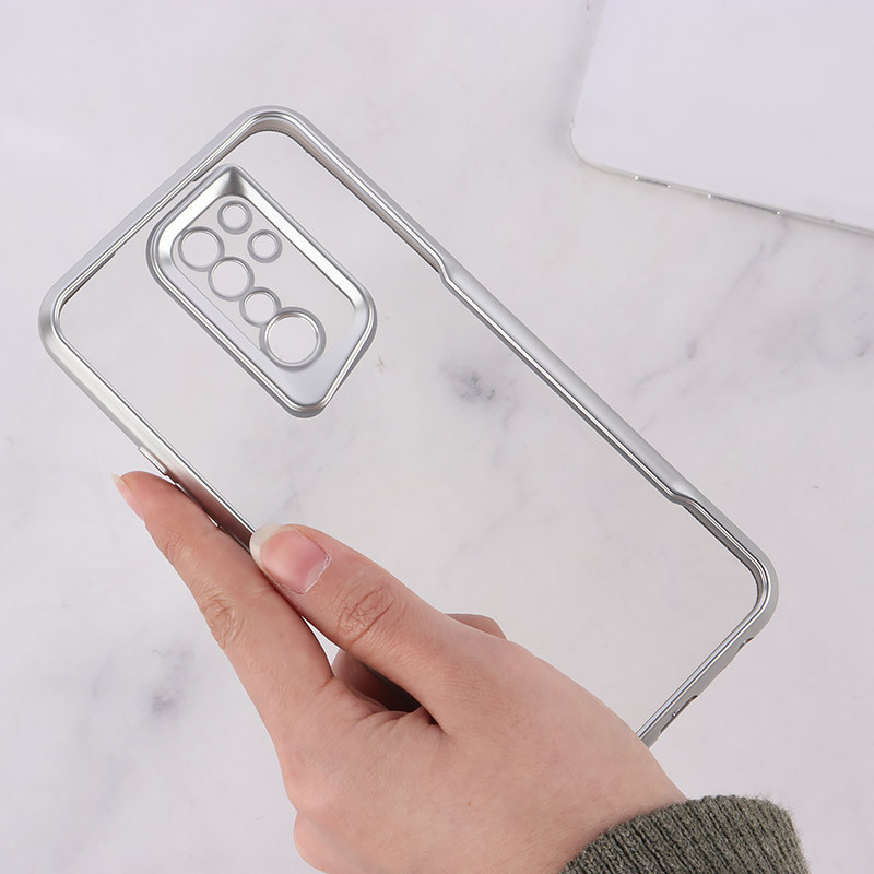 قاب ژله ای شفاف شیائومی Redmi 9 / 9 Prime طرح تیتانیوم محافظ لنزدار