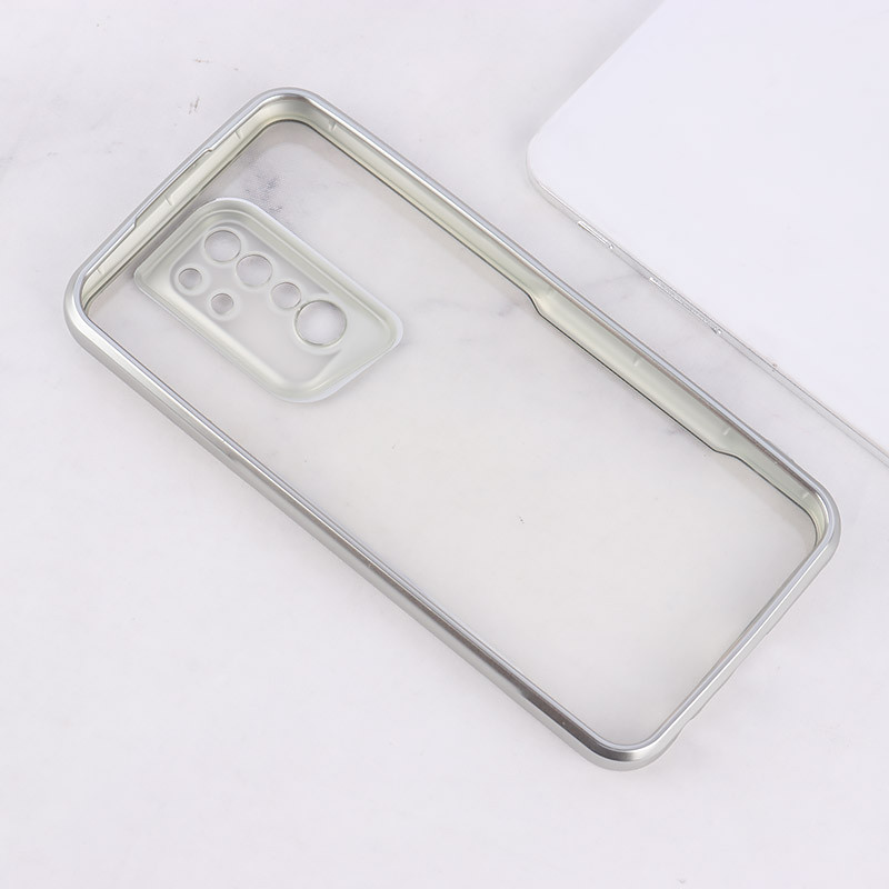 قاب ژله ای شفاف شیائومی Redmi 9 / 9 Prime طرح تیتانیوم محافظ لنزدار