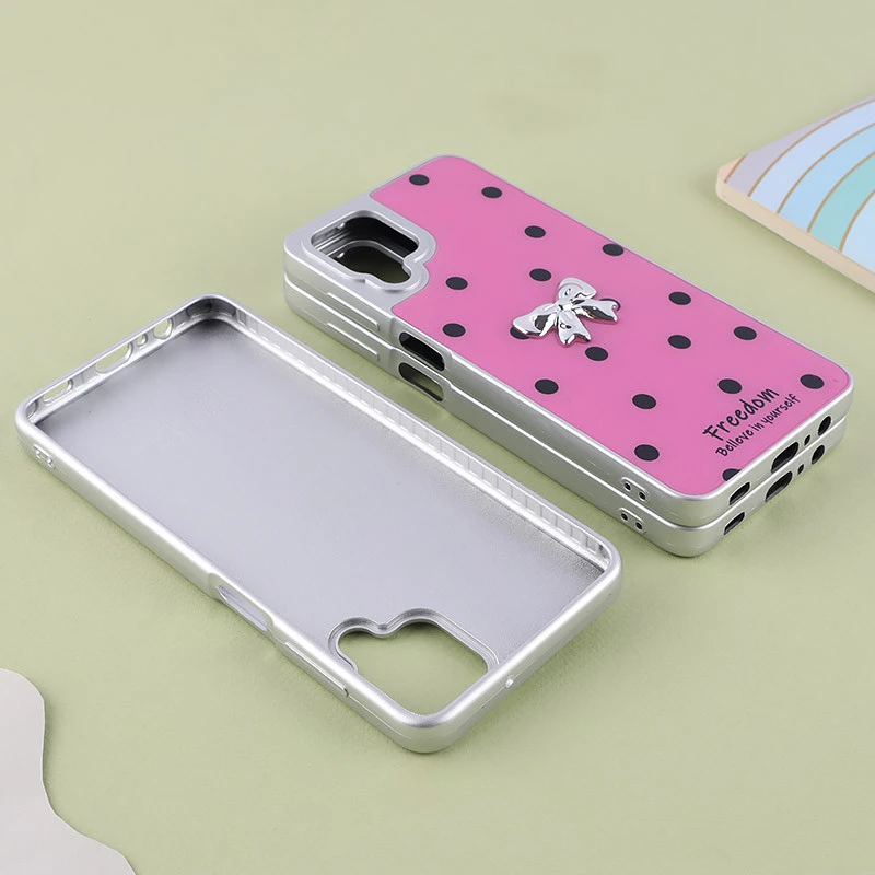 قاب سامسونگ Galaxy A12 / M12 پاپیونی طرح دار
