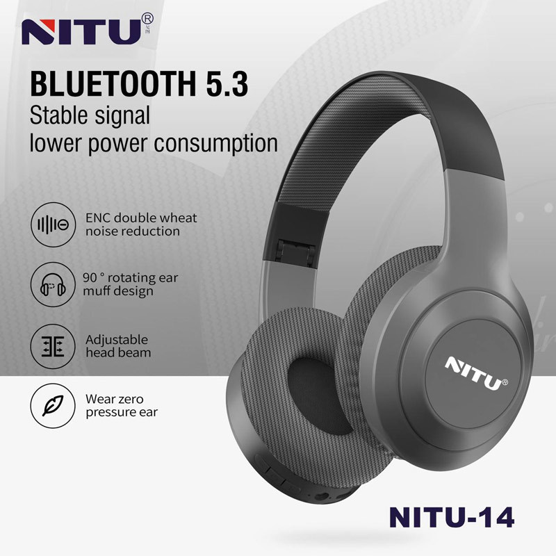 هدفون بلوتوثی نیتو NITU-14