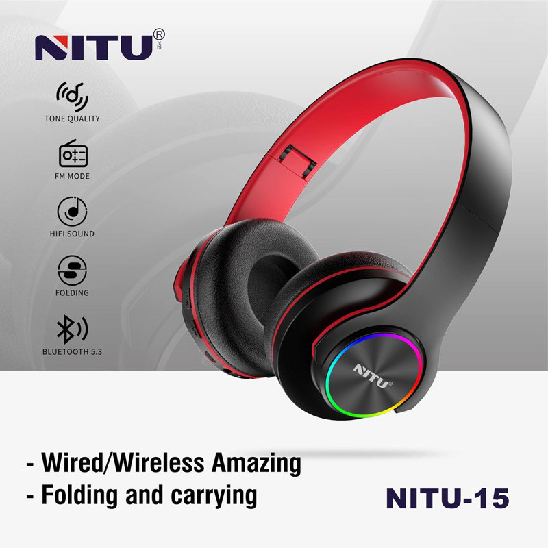 هدفون بلوتوثی نیتو NITU-15
