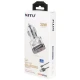 شارژر فندکی فست شارژ Nitu NDC32 3A QC3.0 PD 18W + کابل آیفونی
