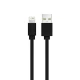 شارژر فندکی فست شارژ Nitu NDC32 3A QC3.0 PD 18W + کابل آیفونی