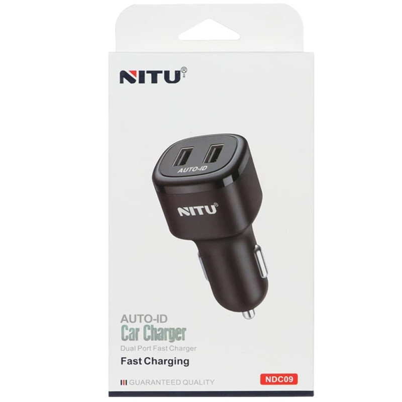 شارژر فندکی فست شارژ Nitu NDC09 2.4A 12W