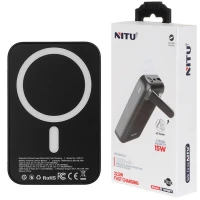 پاور بانک بی سیم فست شارژ نیتو NPB27 PD 22.5W ظرفیت 10000 میلی آمپر ساعت