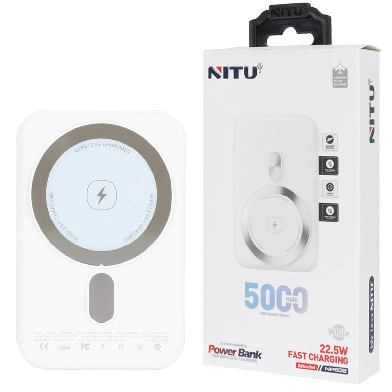 پاور بانک فست شارژ نیتو NPB32 PD 22.5W ظرفیت 5000 میلی آمپر ساعت
