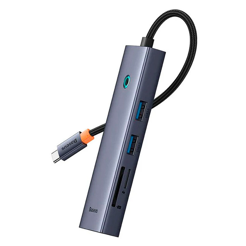 هاب Baseus UltraJoy Series B00052805813 Type-C To USB 3.0/HDMI/RJ45/SD/Micro SD/Type-C PD