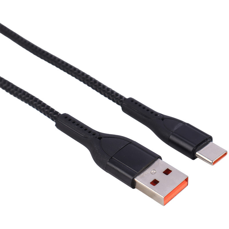 کابل تایپ سی فست شارژ Km K-S09 6A 1m