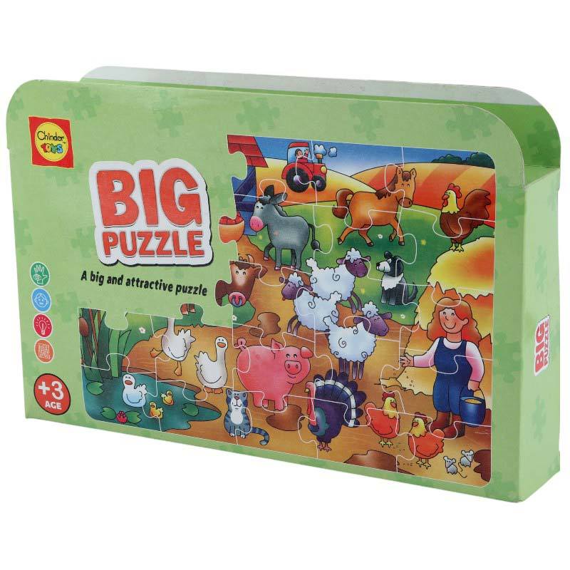 پازل Chinder Toys طرح مزرعه