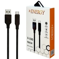 کابل تایپ سی فست شارژ X-Energy X-330 5A 1m