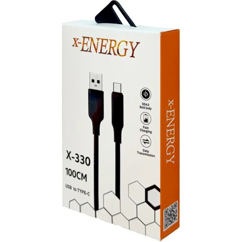 کابل تایپ سی فست شارژ X-Energy X-330 5A 1m