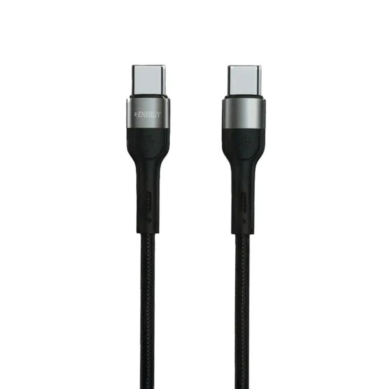 کابل تبدیل فست شارژ X-Energy X-331C Type-C To Type-C 60W 1m