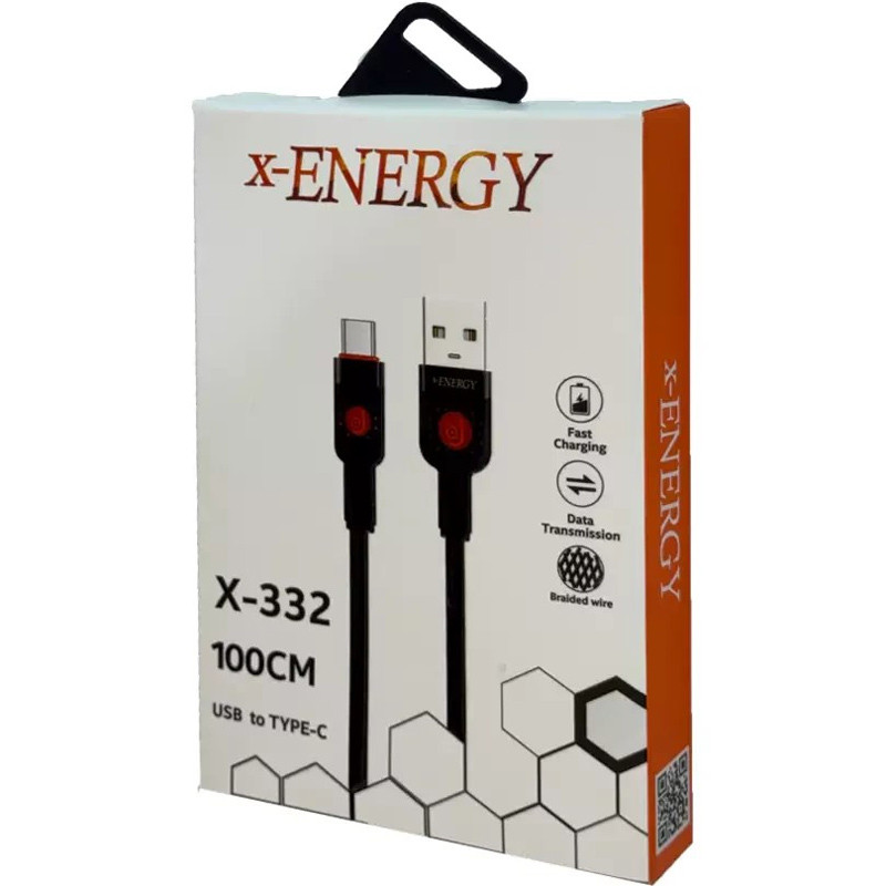 کابل تایپ سی فست شارژ X-Energy X-332 5A 1m