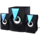 اسپیکر سه تکه بلوتوثی Prime K9-2.1-BT + ریموت کنترل