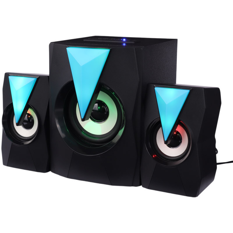 اسپیکر سه تکه بلوتوثی Prime K9-2.1-BT + ریموت کنترل