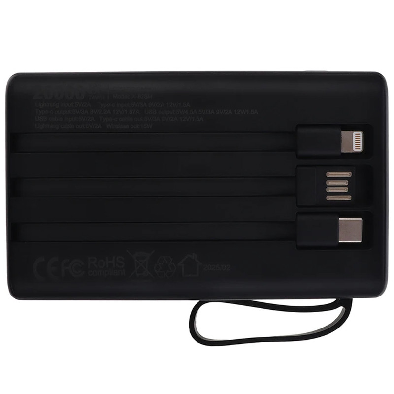 پاور بانک فست شارژ ایکس انرژی X-828M PD 22.5W ظرفیت 20000 میلی آمپر ساعت