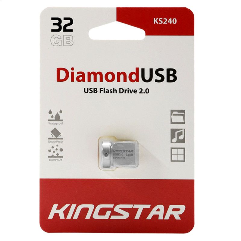 فلش 32 گیگ کینگ استار KingStar Diamond KS240