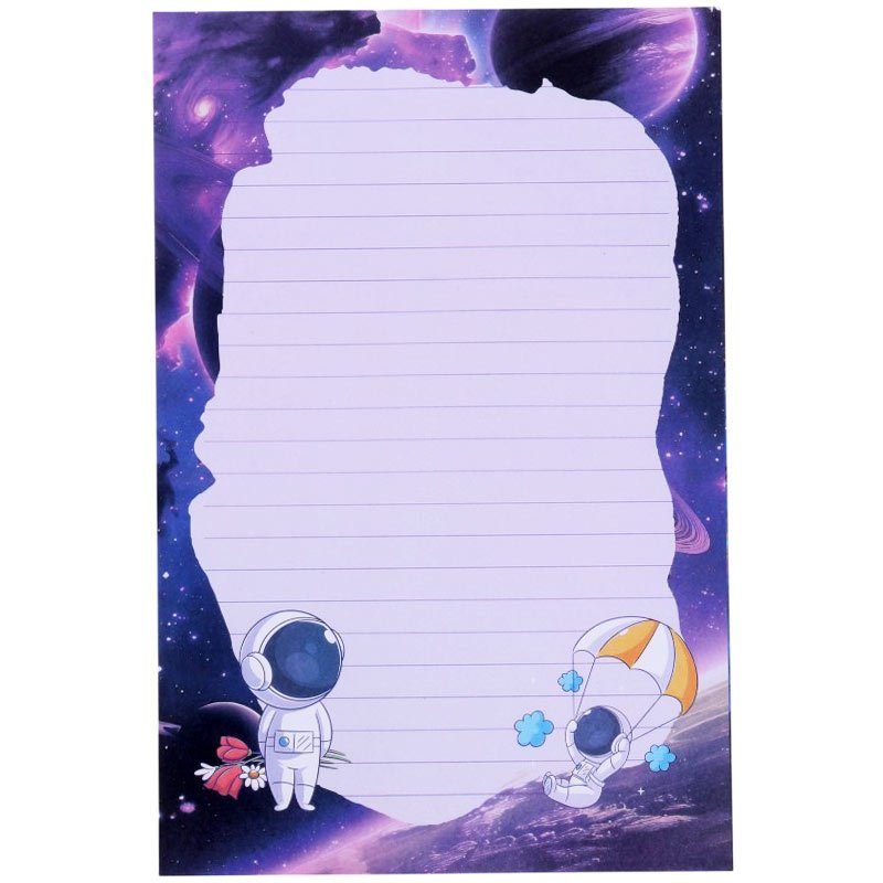 کاغذ A4 خط دار طرح دار فانتزی