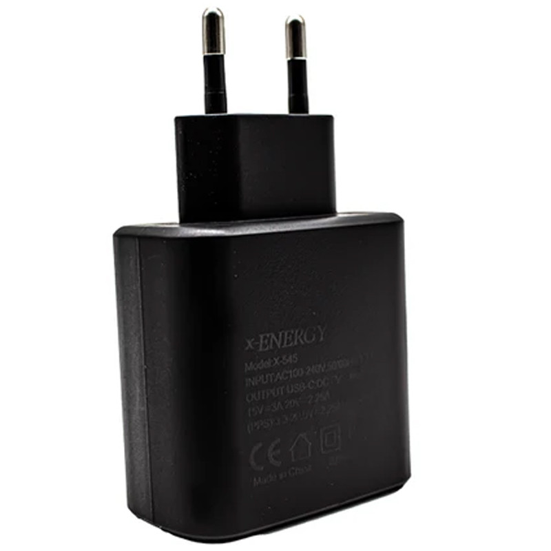 شارژر دیواری 45 وات ایکس انرژی X-545 QC3.0 PD 3A