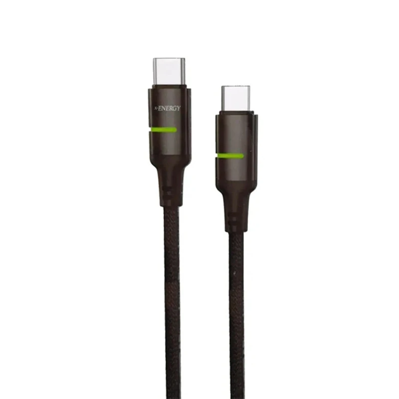 کابل تبدیل فست شارژ X-Energy X-360C Type-C To Type-C 60W 1m