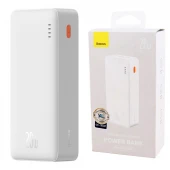 پاور بانک فست شارژ باسئوس Airpow PPQD090102 PD 20W ظرفیت 30000 میلی آمپر ساعت