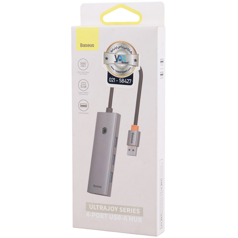 هاب 4 پورت USB 3.0 باسئوس 02-UltraJoy Series BS-OH108 B0005280A813