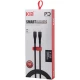 کابل تبدیل فست شارژ Km K-S12 Type-C To Type-C 2.4A PD 20W 1m