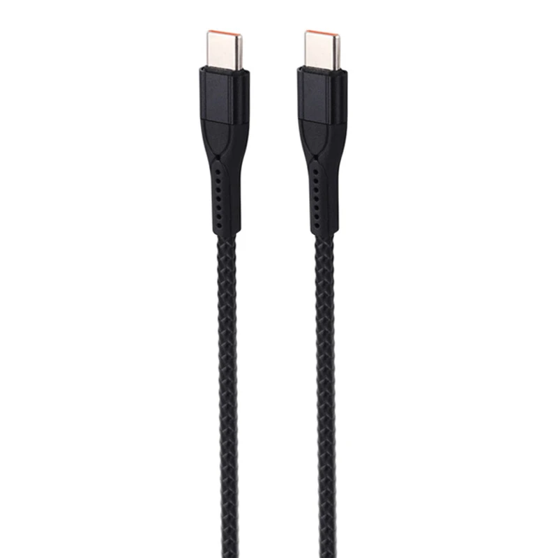 کابل تبدیل فست شارژ Km K-S12 Type-C To Type-C 2.4A PD 20W 1m