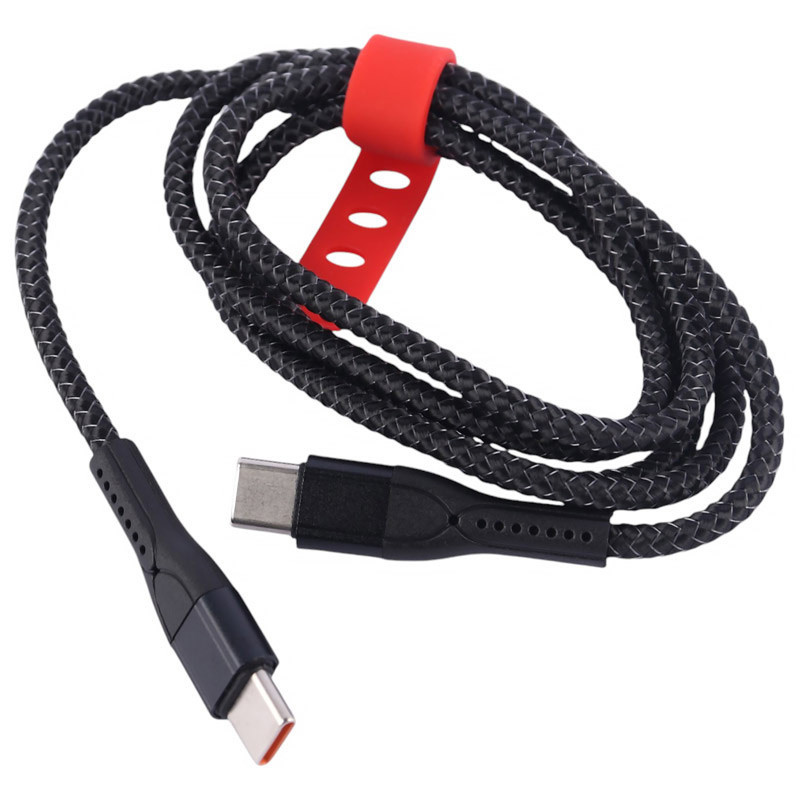کابل تبدیل فست شارژ Km K-S12 Type-C To Type-C 2.4A PD 20W 1m