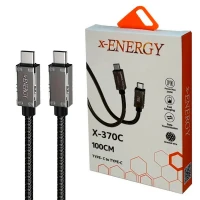 کابل تبدیل فست شارژ X-Energy X-370C Type-C To Type-C PD 240W 1m
