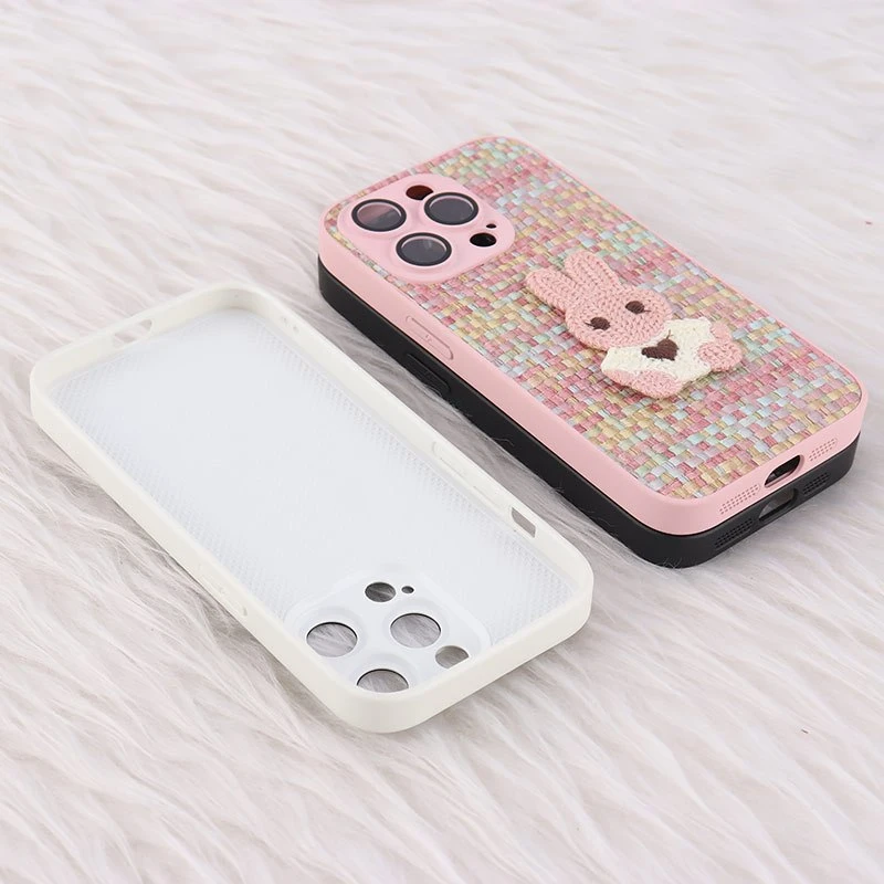 قاب عروسکی آیفون iPhone 14 Pro کنفی محافظ لنزدار