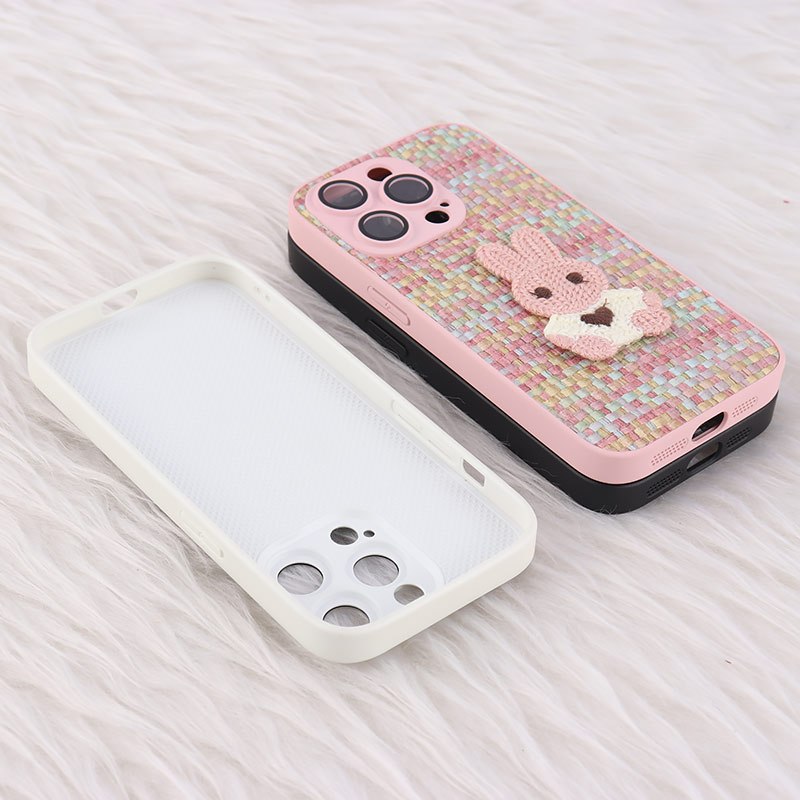 قاب عروسکی آیفون iPhone 14 Pro کنفی محافظ لنزدار