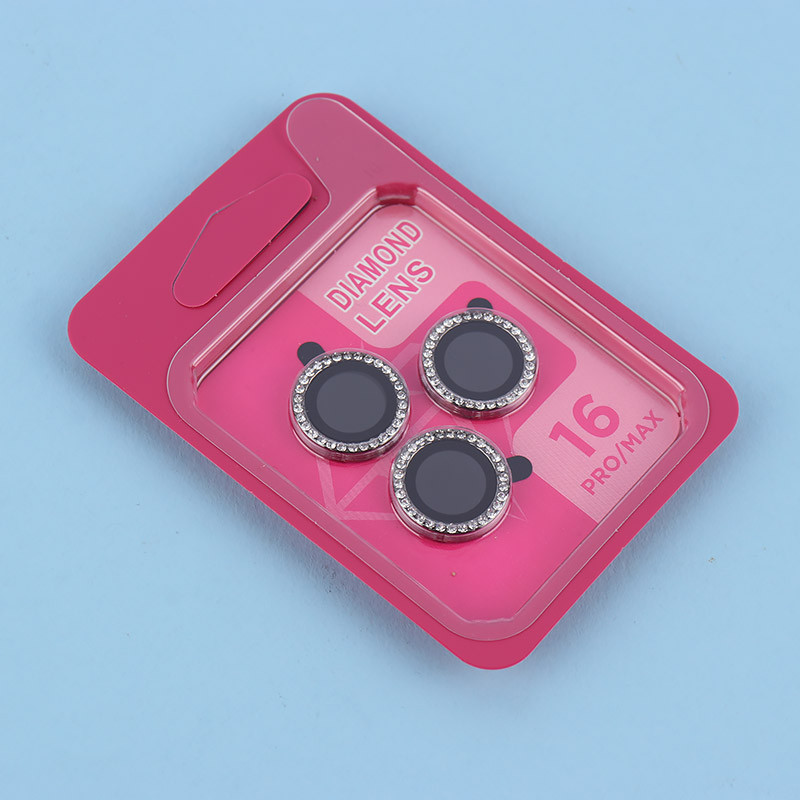 محافظ لنز رینگی نگین دار Lens Film آیفون iPhone 16 Pro / 16 Pro Max