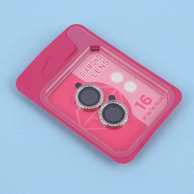 محافظ لنز رینگی نگین دار Lens Film آیفون iPhone 16 / 16 Plus