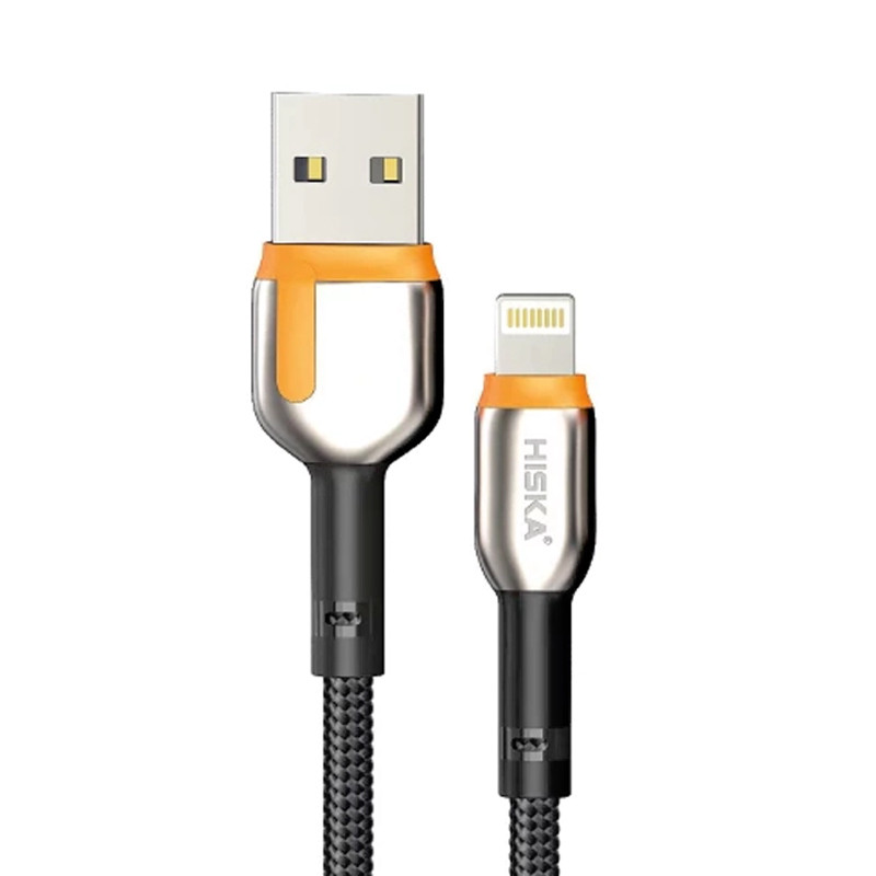 کابل آیفونی فست شارژ Hiska LX-841 3A 1.2m