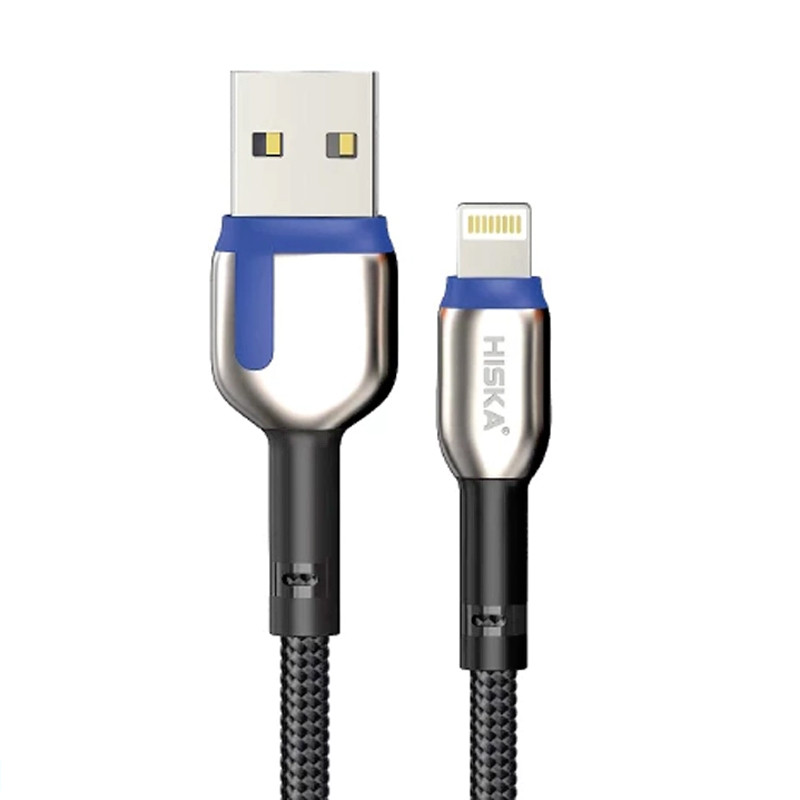 کابل آیفونی فست شارژ Hiska LX-841 3A 1.2m