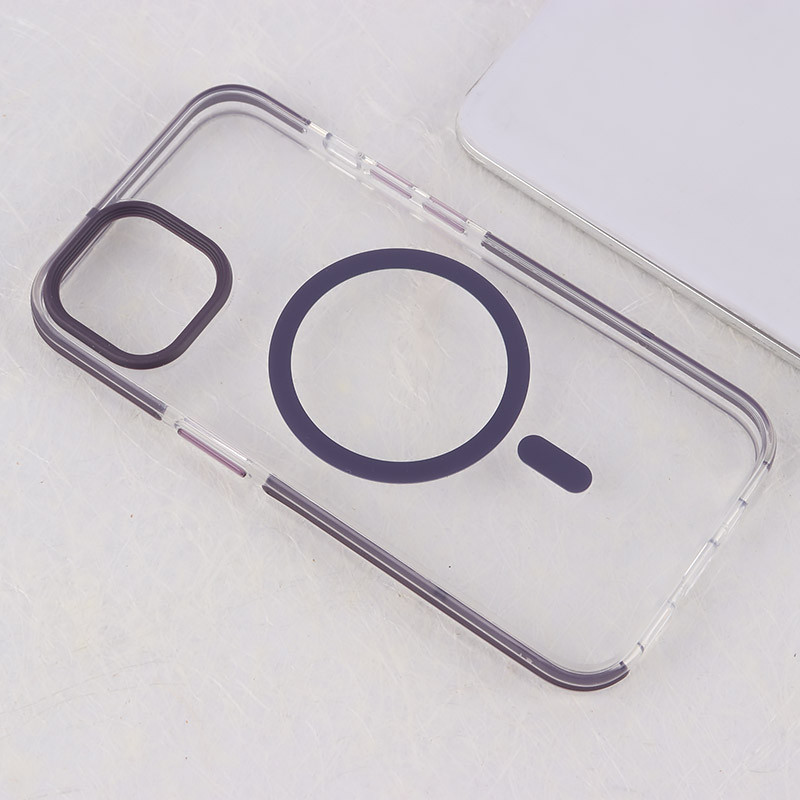 قاب مگ سیف آیفون iPhone 13 / 14 دور سیلیکونی