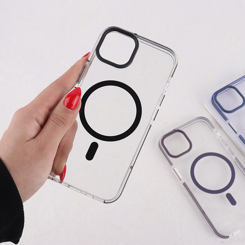 قاب مگ سیف آیفون iPhone 13 / 14 دور سیلیکونی
