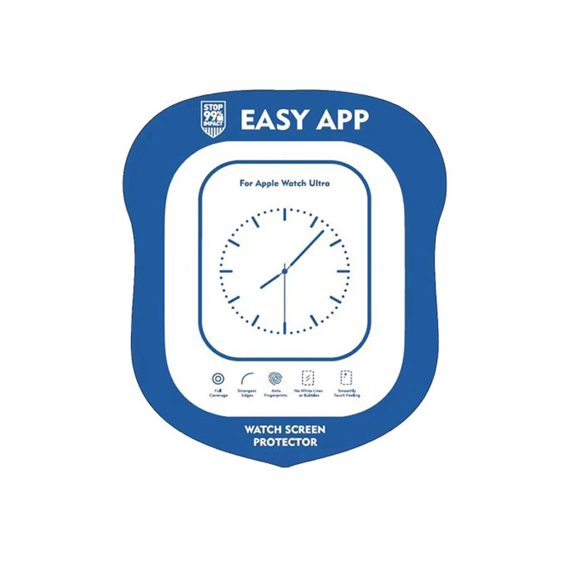 گلس فول کاور اپل واچ سایز 49 میلی متری لیتو Easy App