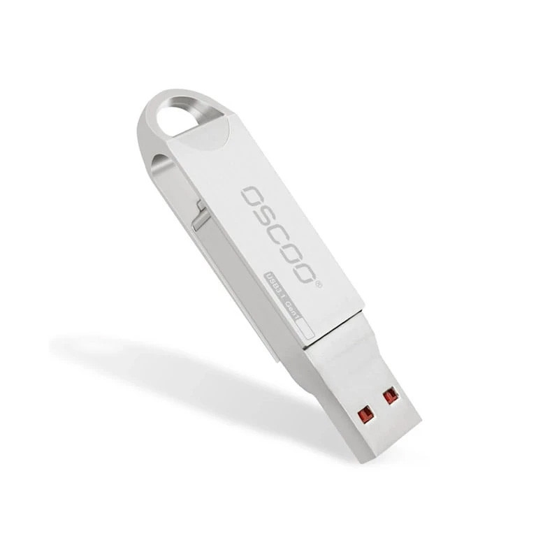 فلش 64 گیگ اوسکو Oscoo CU002 OTG Type-C USB3.1