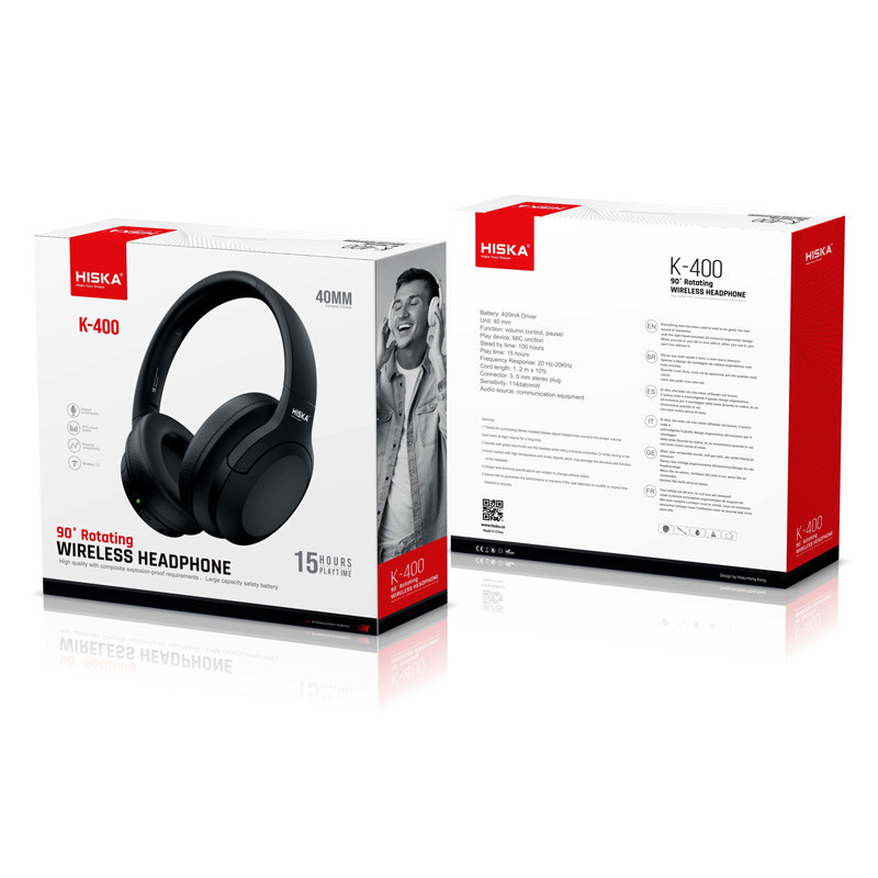 هدفون بلوتوثی هیسکا K-400