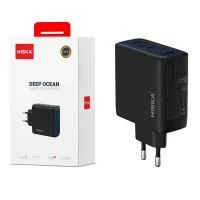 شارژر دیواری 65 وات هیسکا H-156EU GaN&nbsp;QC3.0 PD 3.25A